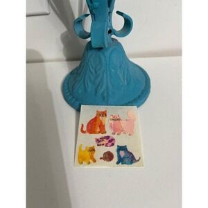 Vintage 90s sandylion sticker sheet cats